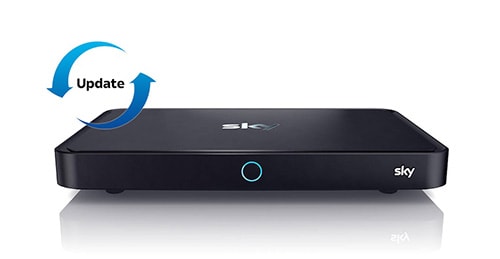 Sky Receiver startet nicht