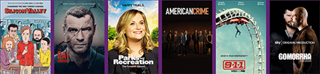 Sky Entertainment Ticket Staffeln und Serien