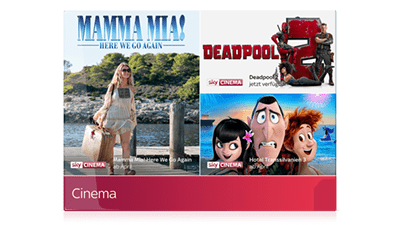Sky Cinema Paket für Neukunden