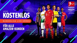 Bundesliga live im Radio bei Amazon Music