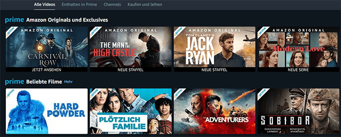 Amazon Prime Video - Filme und Serien online ansehen, leihen oder kaufen