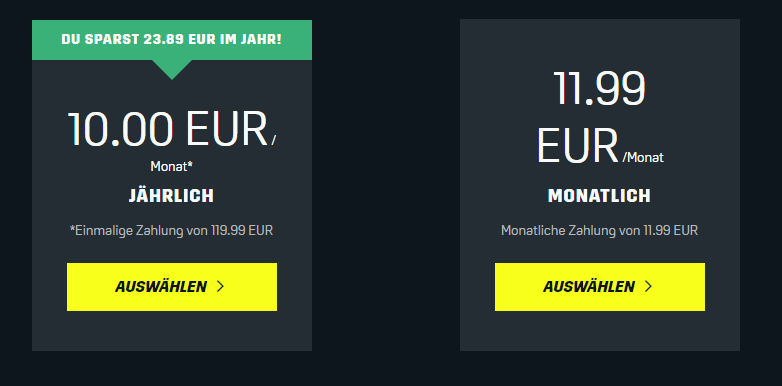 DAZN Kosten für die Champions League