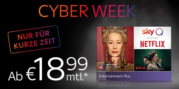 Sky Cyber Week Special Angebot