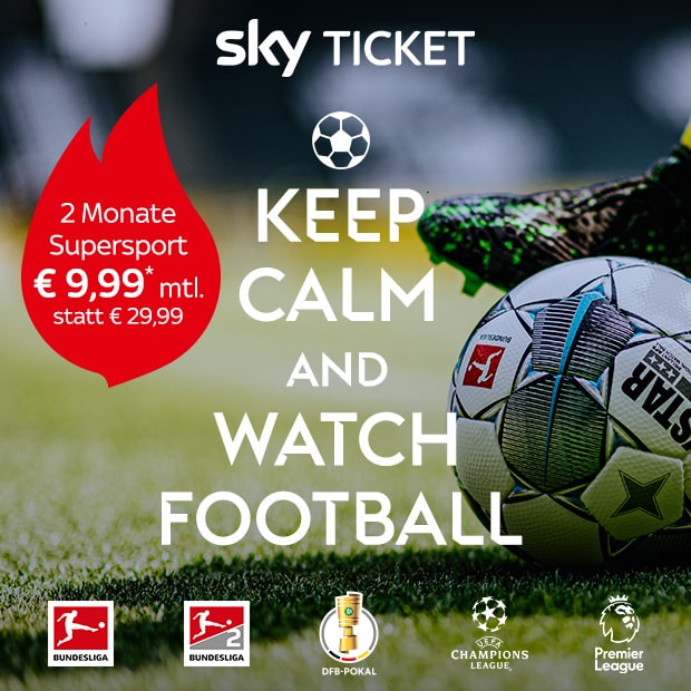 Sky Ticket Angebot für Bestandskunden im August 2019