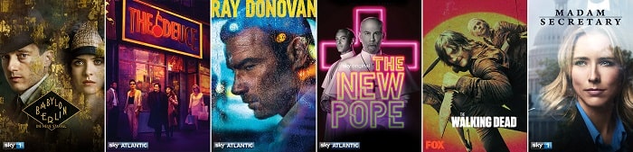 Sky Inhalte im Sky Entertainment Plus Paket