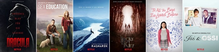 Netflix Inhalte im Sky Entertainment Plus Paket
