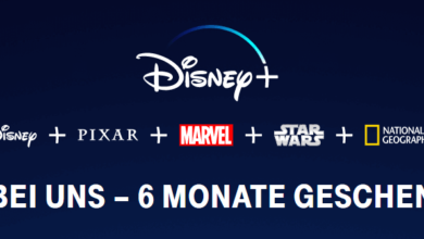 Telekom Disney+ Option: 6 Monate kostenlos testen (41,94 € sparen)