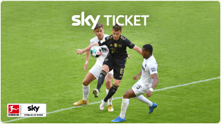 Bundesliga mit Sky Ticket streamen: ab 9,99 € (jederzeit kündbar)