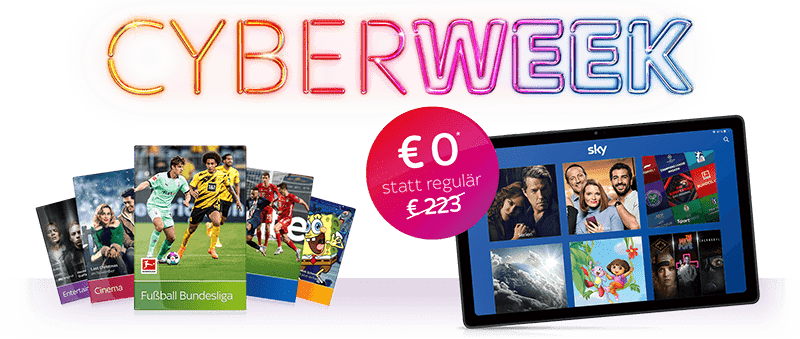 Sky Cyber-Week Angebot