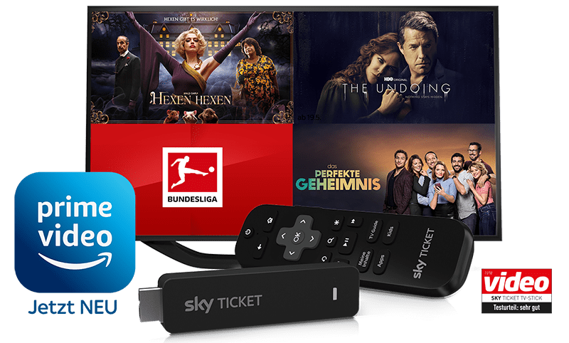 Sky Ticket Angebote inkl. TV-Stick